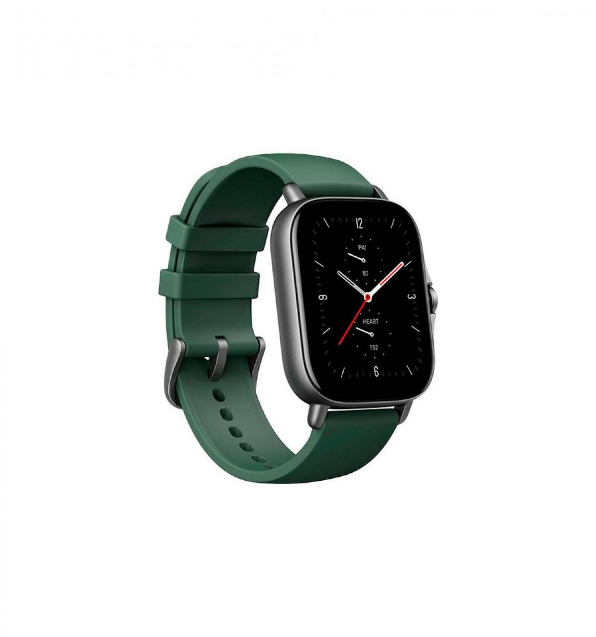 Smartwatch Huami Amazfit GTS 2e- Notificaciones- Frecuencia Cardíaca- GPS- Verde Oscuro