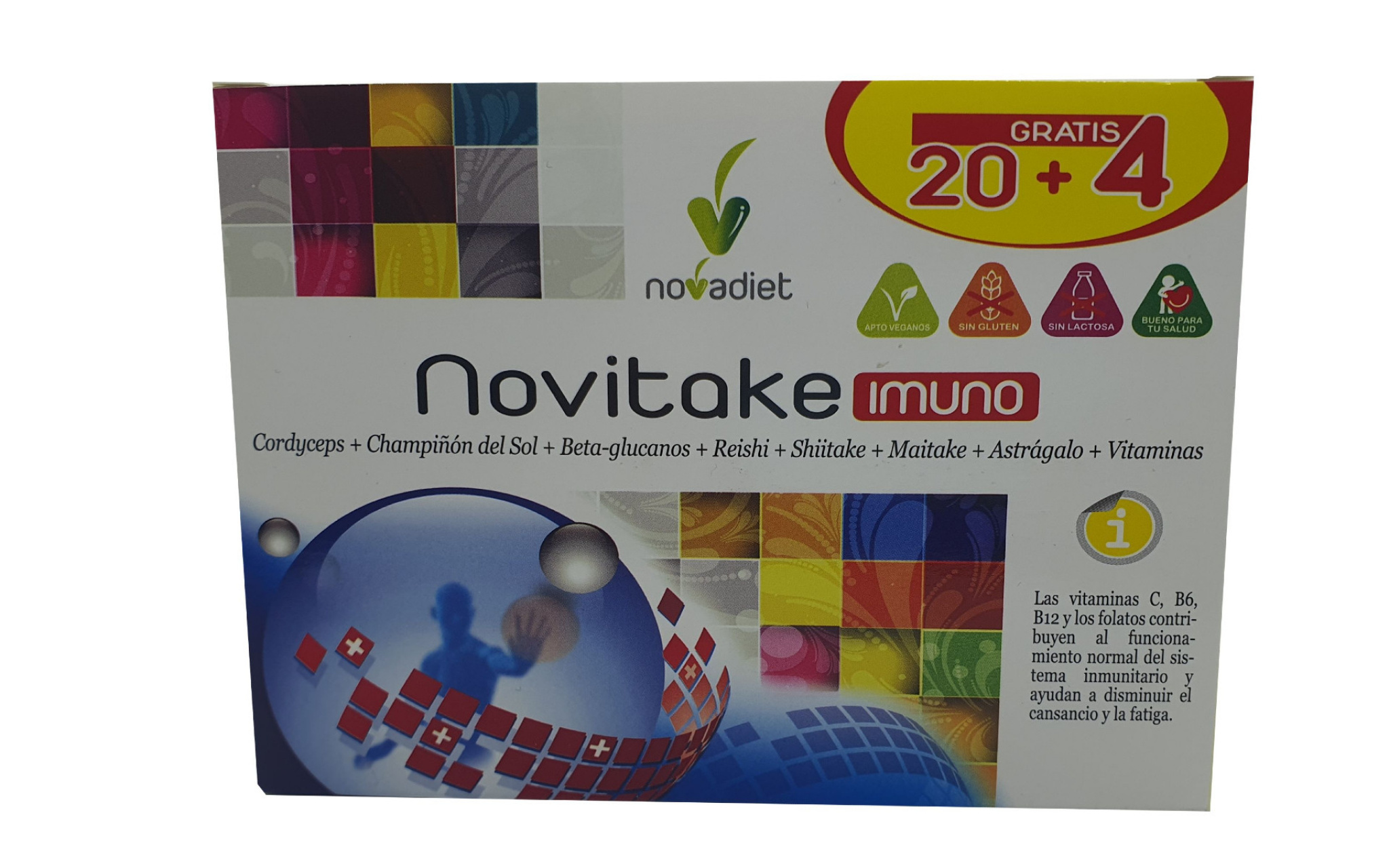 Novitake + 4 viales de regalo Novadiet