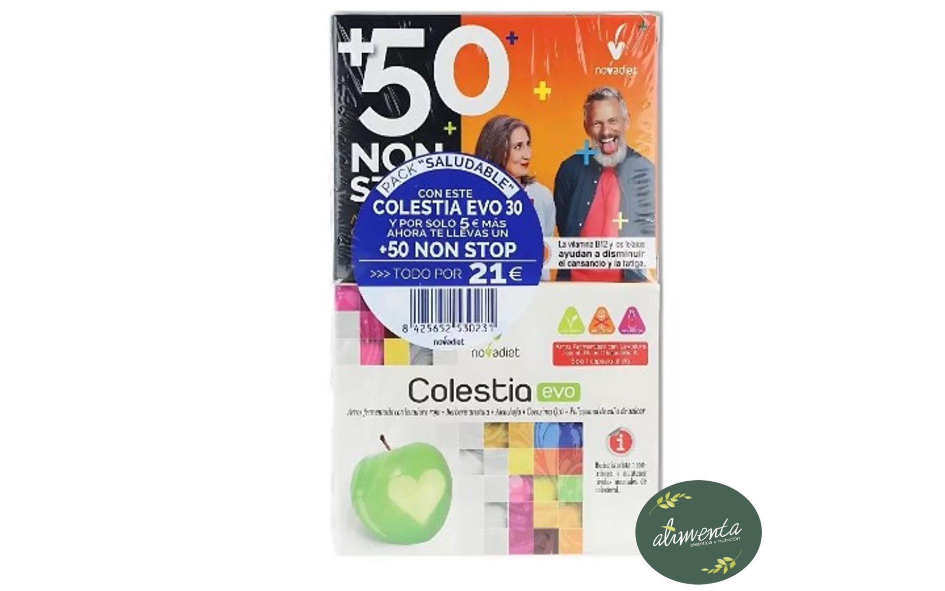 Pack Colestia Evo + 50 non stop Novadiet