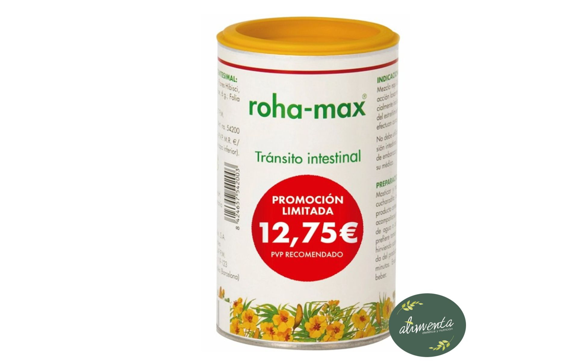 Roha Max transito intestinal