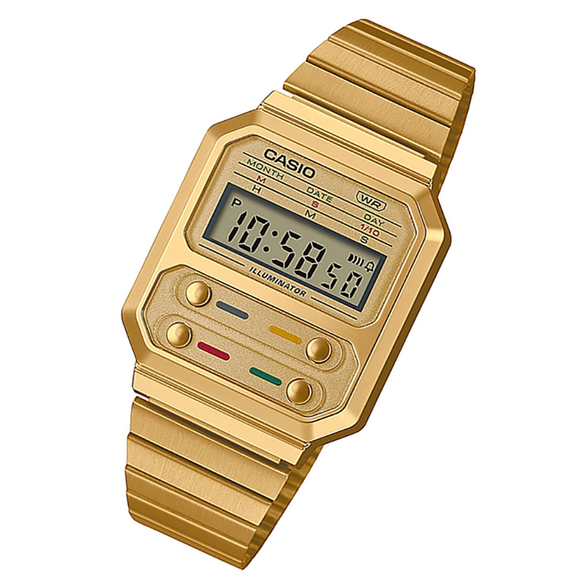 Reloj Casio dorado A100WEG-9AEF