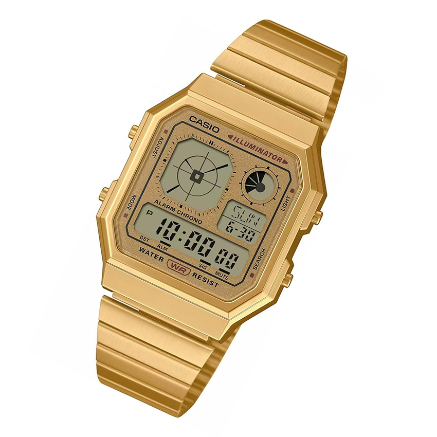 Reloj Casio A130WEG-9AEF Edgy Collection – Joyería Doménech Reloj Casio A130WEG-9AEF Edgy Collection – Joyería Doménech